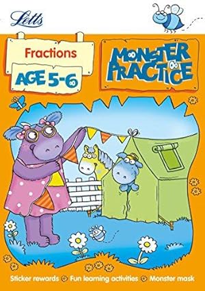 Bild des Verkufers fr Fractions Age 5-6 (Letts Monster Practice) zum Verkauf von WeBuyBooks