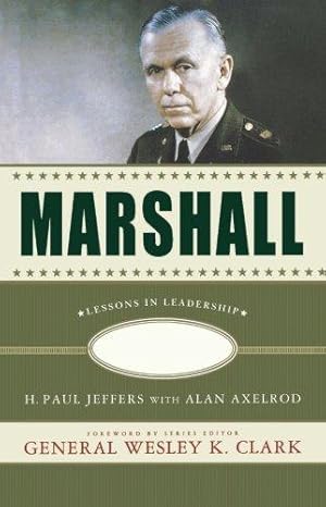 Imagen del vendedor de Marshall: Lessons in Leadership (Great Generals) a la venta por WeBuyBooks