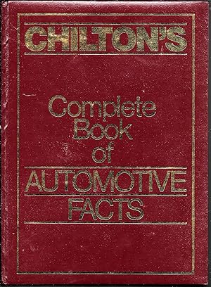 Bild des Verkufers fr Chilton's Complete Book of Automotive Facts zum Verkauf von Charing Cross Road Booksellers