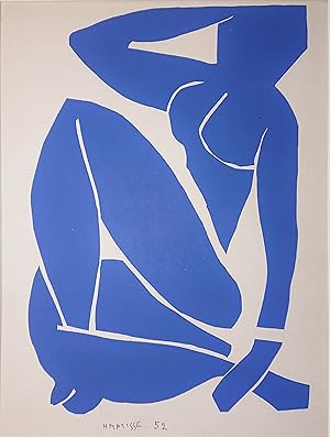 Seller image for Blue Nude III. Henri Matisse. Original lithograph published in 1958 by Teriade for Verve Magazine for sale by Storey's Ltd.