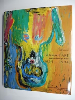 Seller image for GERMAN ART - Aspekte deutscher Kunst - 1964-1994 *. Georg Baselitz / Joseph Beuys / Jrg Immendorff / Anselm Kiefer / Markus Lpertz / A.R. Penck / Gerhard Richter u.a. for sale by Antiquariat am Ungererbad-Wilfrid Robin