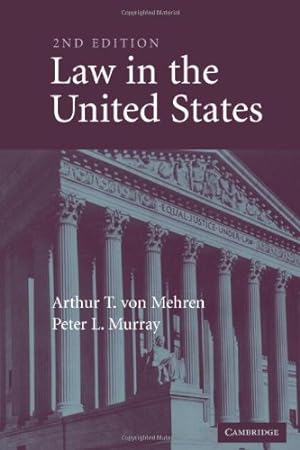 Immagine del venditore per Law in the United States by von Mehren, Arthur T., Murray, Peter L. [Hardcover ] venduto da booksXpress