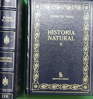 Imagen del vendedor de Historia natural tomos I-II a la venta por Librera Alonso Quijano