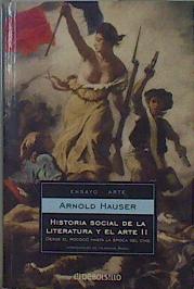 Seller image for Historia social de la literatura y el arte II for sale by Almacen de los Libros Olvidados