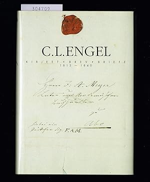 Bild des Verkufers fr C. L. Engel. Kirjeet. Brev. Briefe. 1813-1840. zum Verkauf von Hatt Rare Books ILAB & CINOA