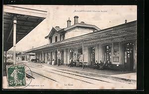 Ansichtskarte Aillevillers, La Gare