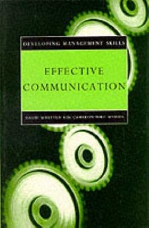 Imagen del vendedor de Effective Communication (Developing Management Skills) a la venta por WeBuyBooks