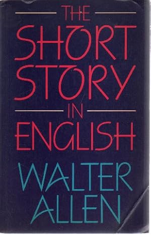 Seller image for The Short Story in English for sale by WeBuyBooks