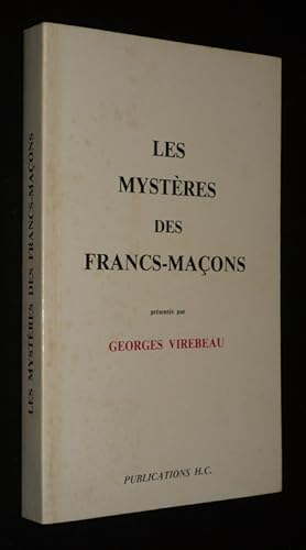 Image du vendeur pour Les Mystres des Francs-Maons mis en vente par Abraxas-libris