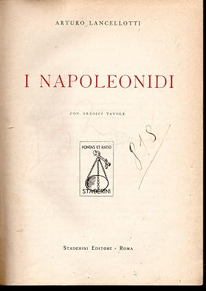 Imagen del vendedor de I Napoleonidi a la venta por Libreria Tara