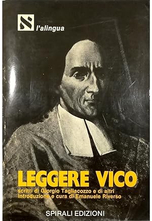 Imagen del vendedor de Leggere Vico Scritti di Giorgio Tagliacozzo e di altri a la venta por Libreria Tara