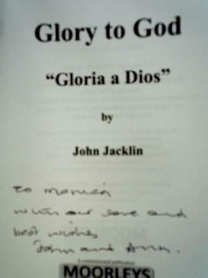 Imagen del vendedor de Glory to God: Gloria a Dios a la venta por World of Rare Books