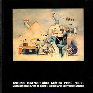 Imagen del vendedor de Antonio Lorenzo Obra grfica (1959-1992). a la venta por Librera Astarloa