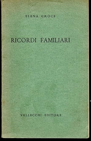 Seller image for Ricordi familiari Seconda edizione for sale by Libreria Tara