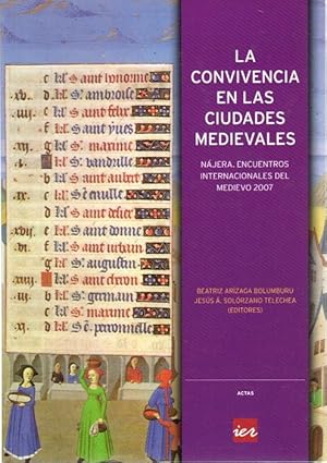 Imagen del vendedor de La convivencia en las ciudades medievales . a la venta por Librera Astarloa