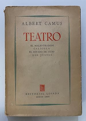 Imagen del vendedor de Teatro. El Malentendido, Calgula, El estado de sitio, Los justos a la venta por Nk Libros