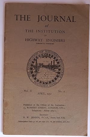The Journal of the Institution of Highway Engineers