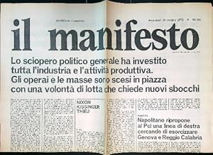 Il Manifesto 25 ottobre 1972