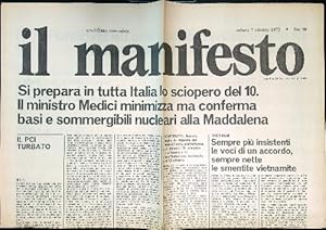 Il Manifesto 7 ottobre 1972