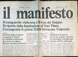 Il Manifesto 6 ottobre 1972