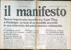 Il Manifesto 18 ottobre 1972