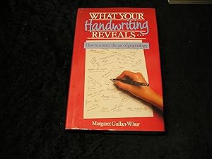 Imagen del vendedor de what Your Handwriting Reveals a la venta por Yare Books