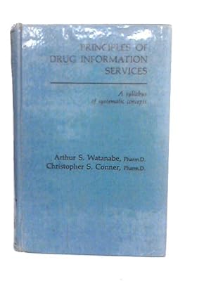 Seller image for Principles of Drug Information Services for sale by World of Rare Books