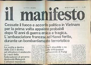 Il Manifesto 12 ottobre 1972