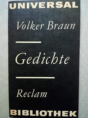 Bild des Verkufers fr Gedichte (Reclam 51) zum Verkauf von Versandantiquariat Jena