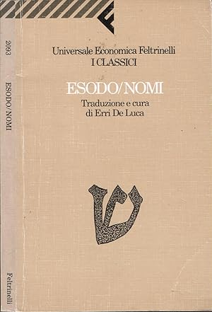 Bild des Verkufers fr Esodo - Nomi zum Verkauf von Biblioteca di Babele