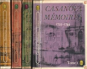 Casanova memoires - Tome I, II, III, IV