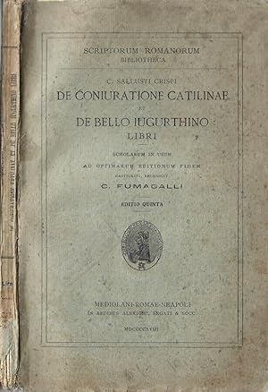 Bild des Verkufers fr De Coniuratione Catilinae et De Bello Iugurthino zum Verkauf von Biblioteca di Babele