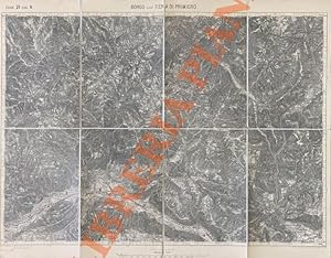 Carta geografica : Borgo und Fiera di Primiero. Zone 21 Col. V