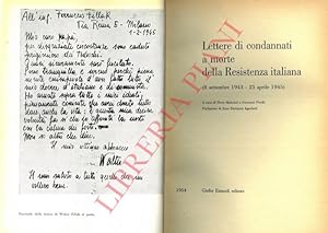 Lettere di condannati a morte della Resistenza europea. Prefazione di Thomas Mann.