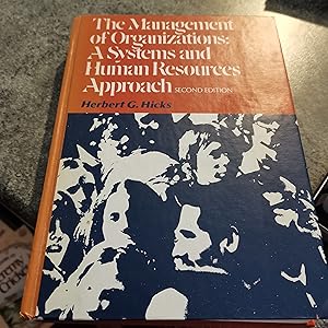 Seller image for The Management Of Organizations: A Systems And Human Resources Approach for sale by SGOIS