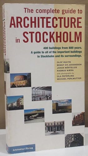 Imagen del vendedor de The complete guide to architecture in Stockholm. a la venta por Dieter Eckert