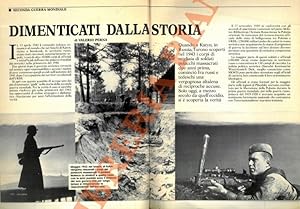 Bild des Verkufers fr Dimenticati dalla storia. (fosse di Katyn). zum Verkauf von Libreria Piani