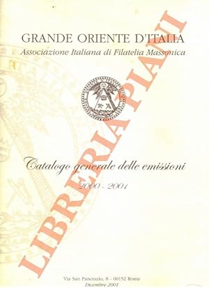 Catalogo generale delle emissioni italiane 2000 - 2001.