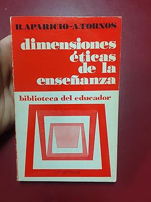 Seller image for Dimensiones ticas de la enseanza for sale by Librera Eleutheria