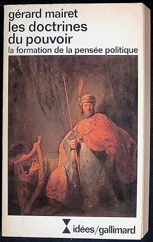 Immagine del venditore per Les doctrines du pouvoir - La formation de la pense politique venduto da LibrairieLaLettre2