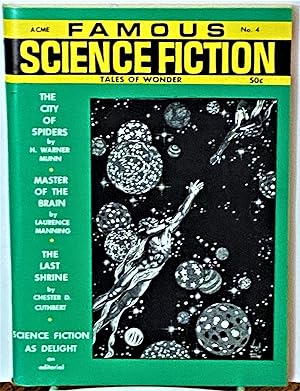 Imagen del vendedor de Famous Science Fiction Tales of Wonder Volume 1, Number 4 a la venta por My Book Heaven