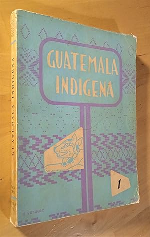 Imagen del vendedor de Guatemala Indgena, Vol. I, N 1 (Enero-marzo 1961) a la venta por Llibres Bombeta