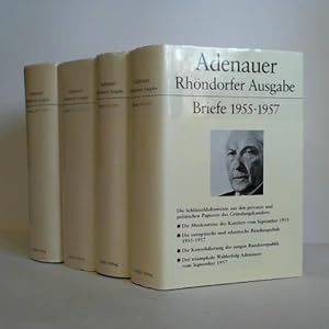 Bild des Verkufers fr Adenauer - Rhndorfer Ausgabe. 4 Bnde zum Verkauf von Celler Versandantiquariat