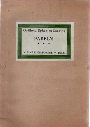Bild des Verkufers fr Fabeln. Kleine Eulen-Reihe ; Nr. 6 zum Verkauf von Schrmann und Kiewning GbR