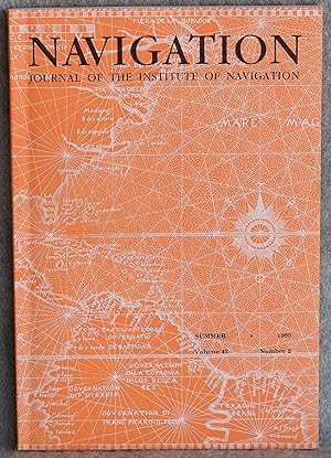 Immagine del venditore per Navigation: Journal of the Institute of Navigation Summer 1995 Volume 42 Number 2 venduto da Argyl Houser, Bookseller