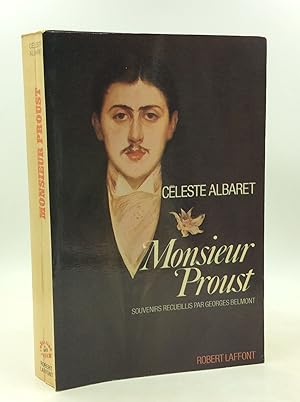Seller image for MONSIEUR PROUST: Souvenir Recueillis par Georges Belmont for sale by Kubik Fine Books Ltd., ABAA
