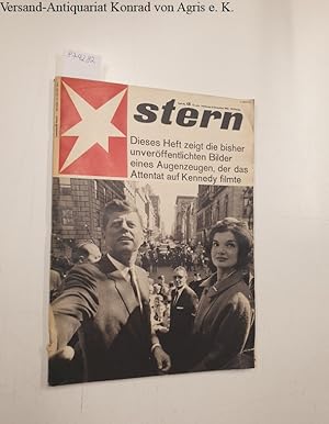 Bild des Verkufers fr Stern : Heft Nr. 49 : 16. Jahr : 8. Dezember 1963 : Attentat auf Kennedy : (noch gutes Exemplar) : zum Verkauf von Versand-Antiquariat Konrad von Agris e.K.