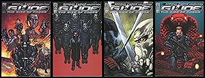 Immagine del venditore per GI Joe The Rise of Cobra Official Movie Adaptation Art Cvr Comic Set 1-2-3-4 Lot venduto da CollectibleEntertainment