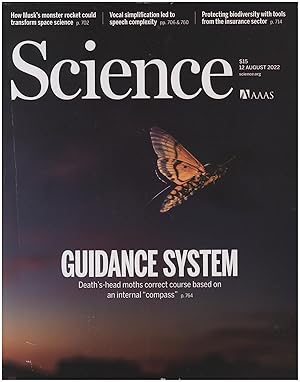 Science Magazine: Features Guidance System: Death's-head moth (12 August 2022)
