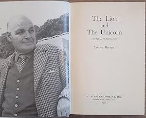 Seller image for The Lion and the Unicorn: A Historian's Testament for sale by The Book House, Inc.  - St. Louis